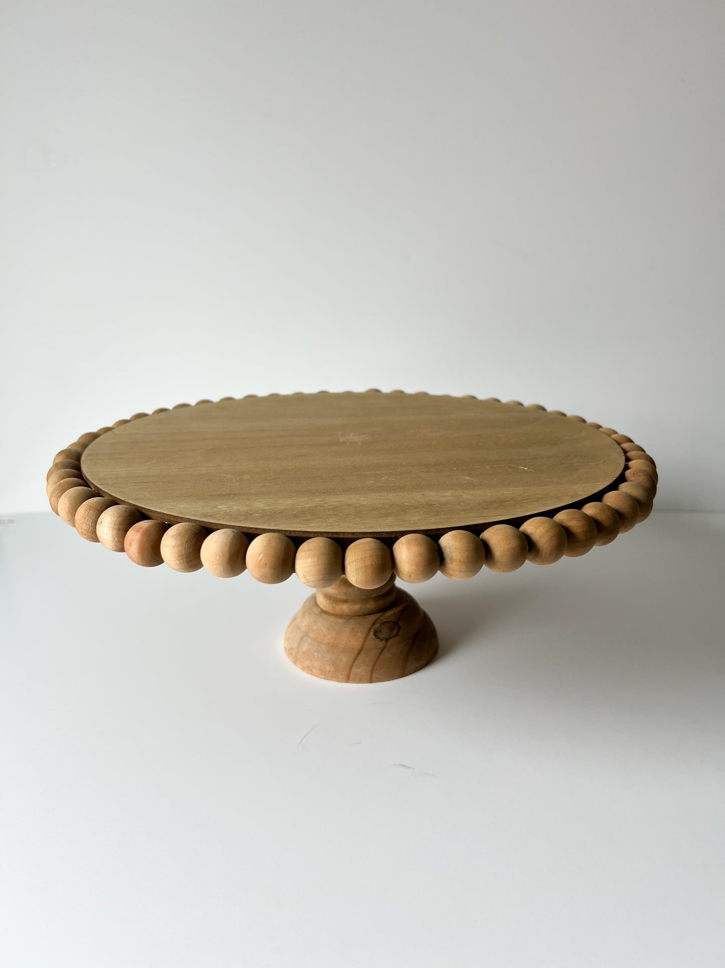 Wooden Decorative Cake Stand