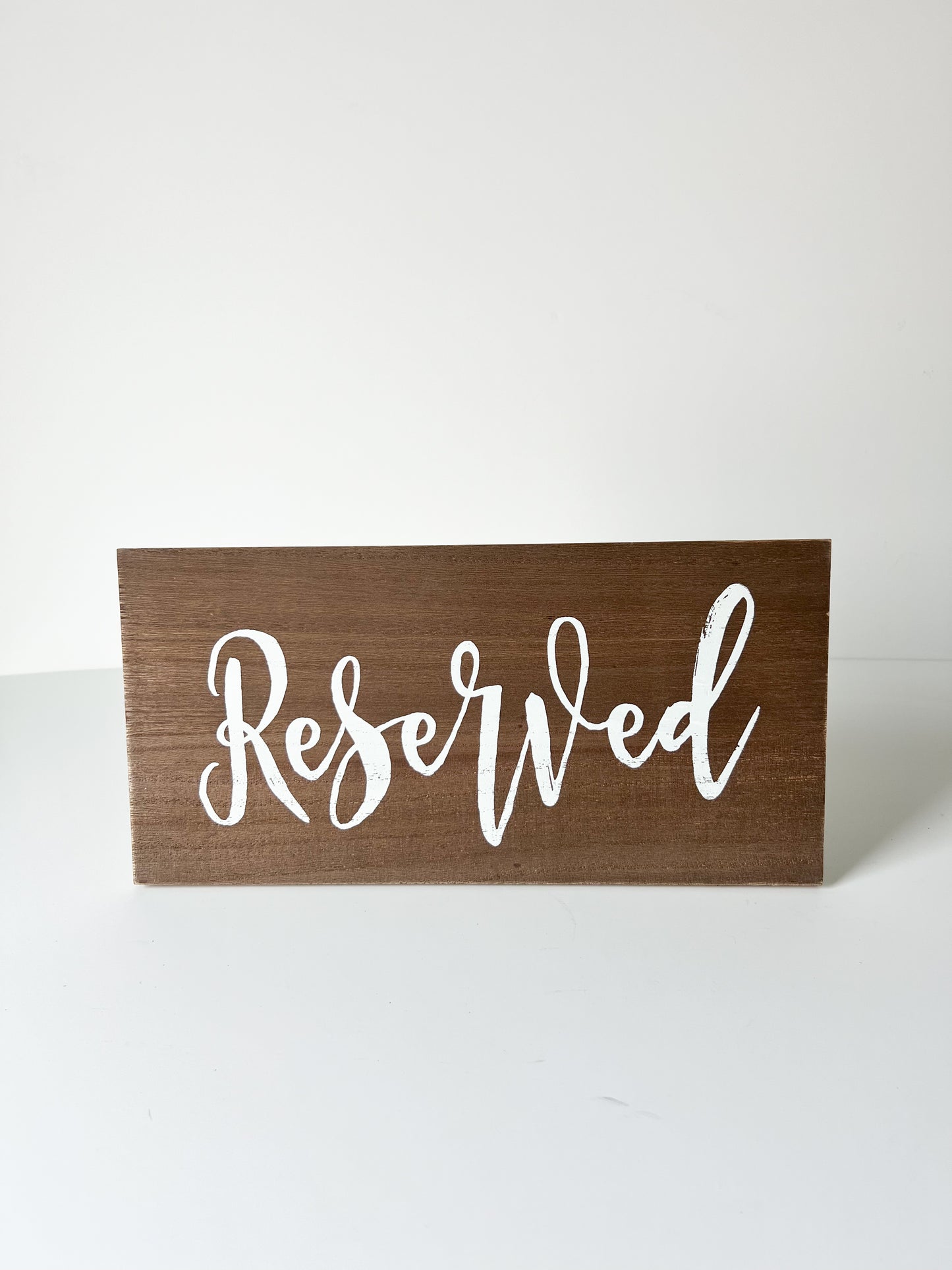 Reserved Sign