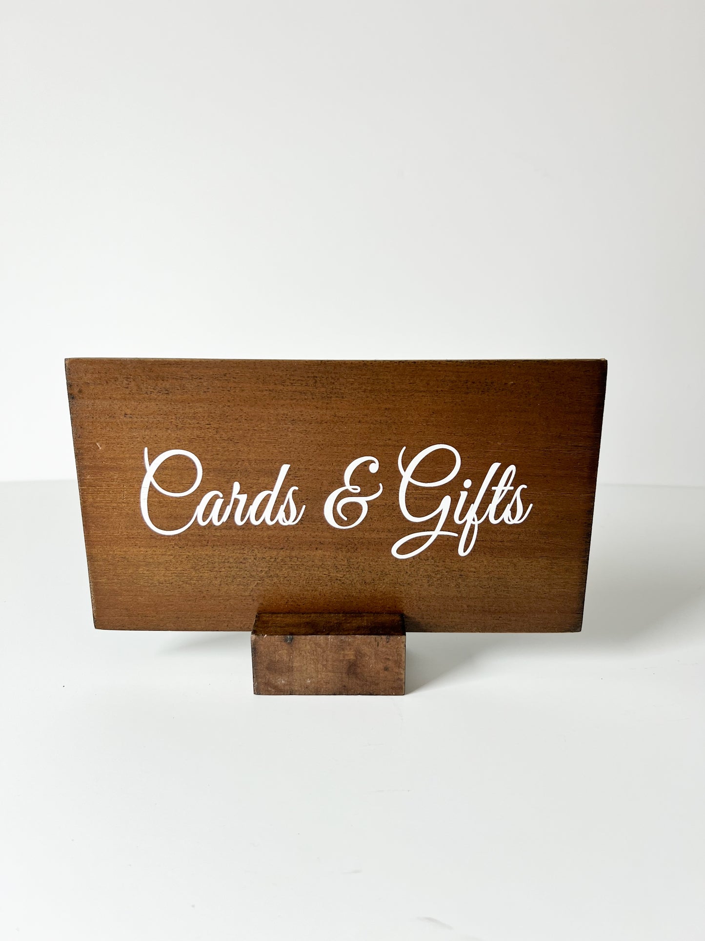 Cards & Gifts Wood Sign